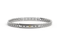 Bracciale 4US: Cesare Paciotti Uomo San Valentino 25 in Acciaio 4UBR7669 - 4UBR7669